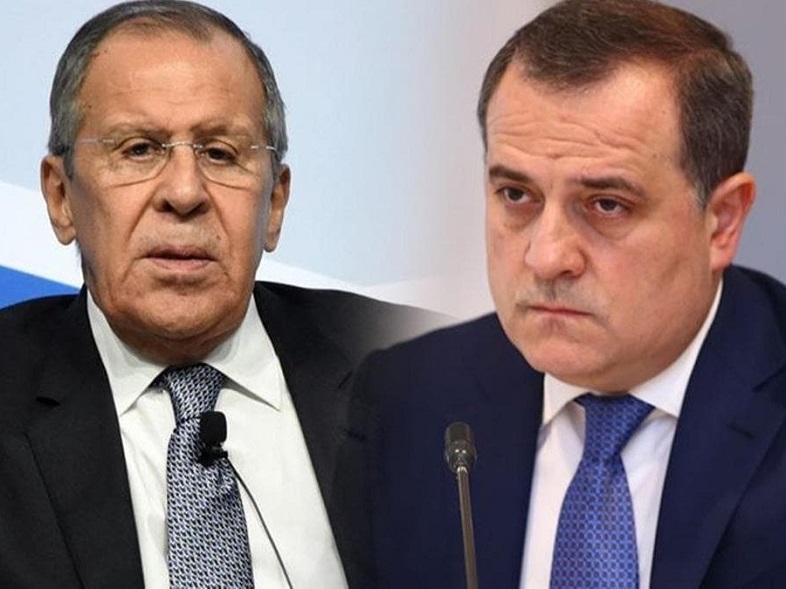 Meeting between Jeyhun Bayramov and Sergey Lavrov kicked off in Moscow