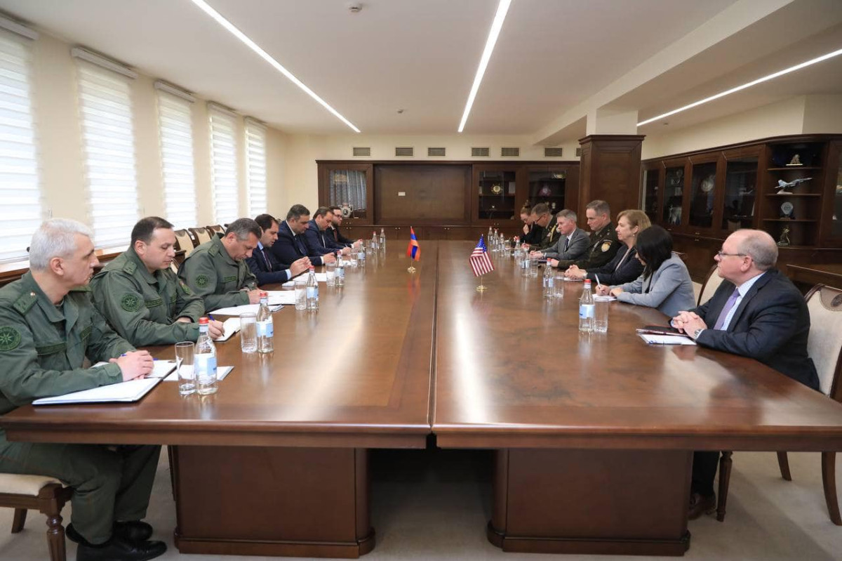 Պապիկյանը և ԱՄՆ պաշտպանության դեպարտամենտի ներկայացուցիչները քննարկել են երկկողմ համագործակցությունը