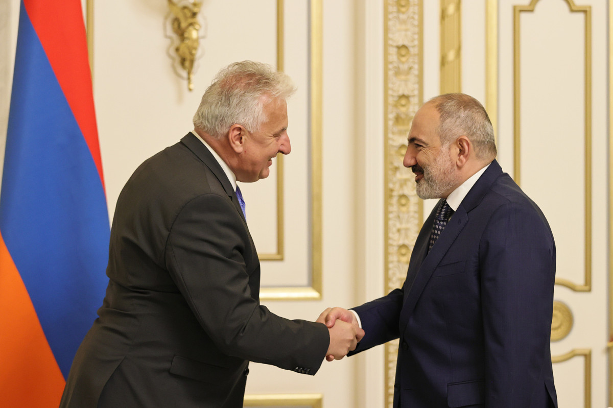 Prime Minister Pashinyan receives Deputy Prime Minister of Hungary Zsolt Semjén