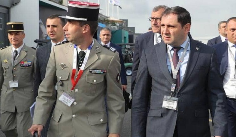 Suren Papikyan attended the "Paris Air Show" opening ceremony