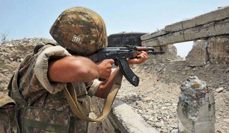 Azərbaycan tərəfinin açdığı atəş nəticəsində ER SQ hərbçisi yaralanıb