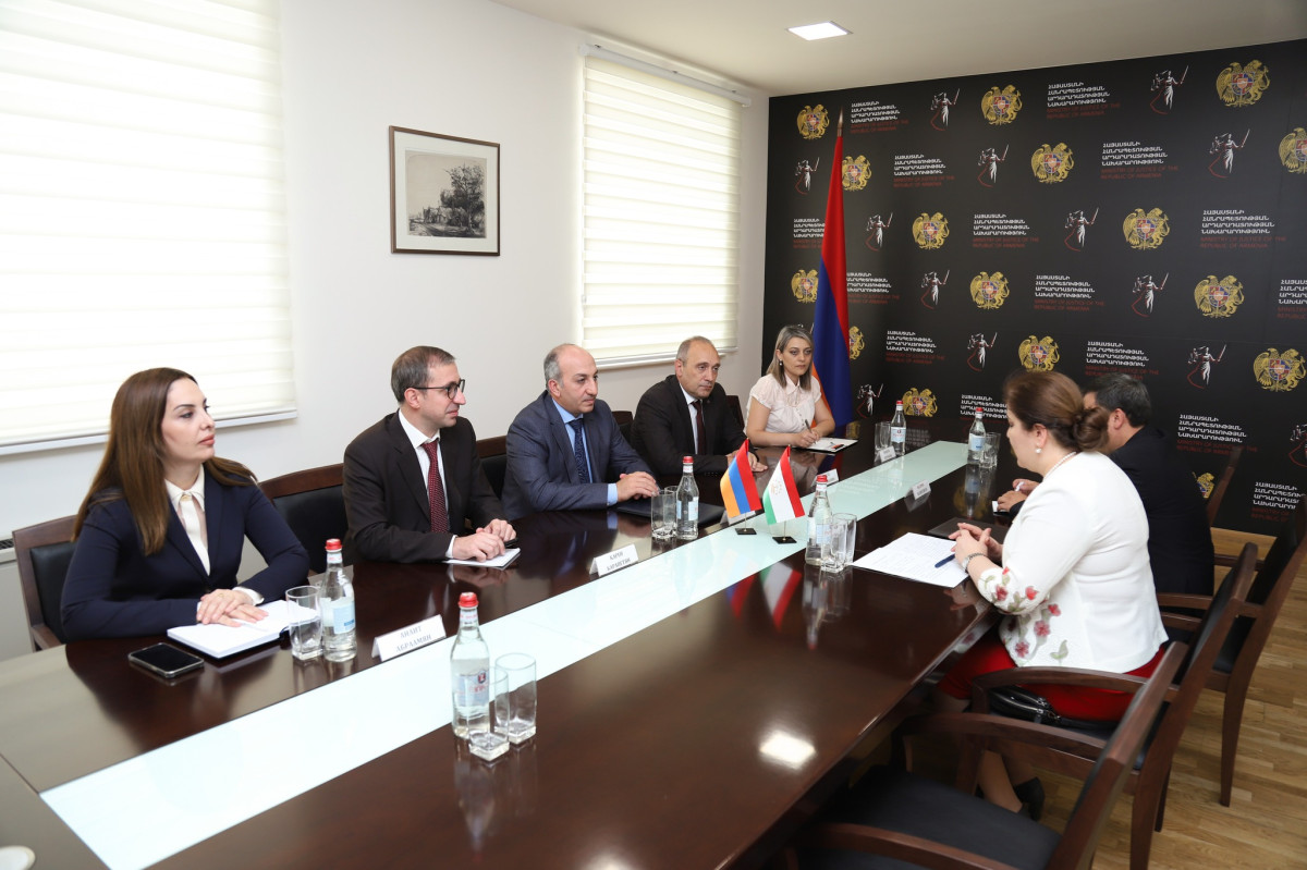 Արդարադատության նախարարի տեղակալները Տաջիկստանի հարկադիր կատարման ծառայության ղեկավարի հետ քննարկել են ոլորտի թվայնացման հարցեր