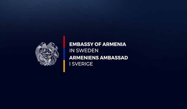 Beynəlxalq ictimaiyyət Dağlıq Qarabağda etnik təmizləmənin qarşısını almaq üçün reaksiya verməlidir: ER-nın İsveçdəki səfirliyi
