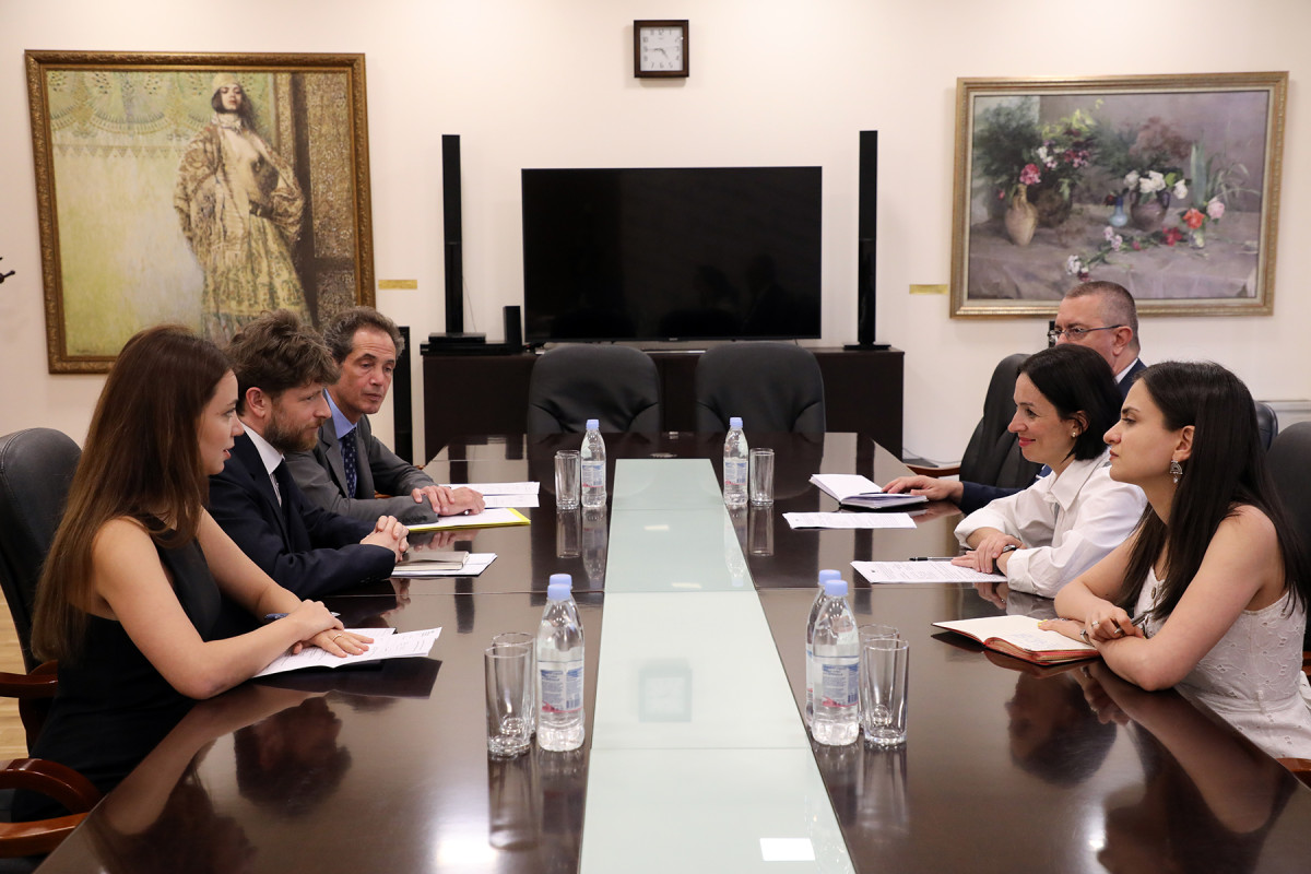 Ժաննա Անդրեասյանը և դեսպան Օլիվիե Դըկոտինյին անդրադարձել են ֆրանսերենի դասավանդման խնդիրներին