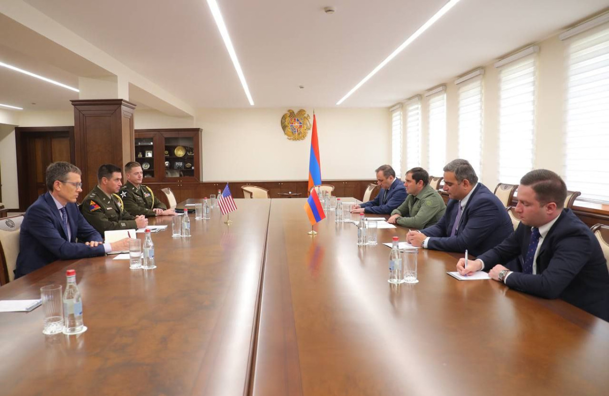 Քննարկվել են պաշտպանության բնագավառում հայ-ամերիկյան համագործակցությանն առնչվող հարցեր