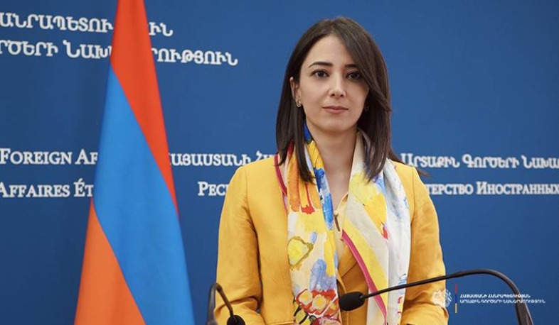 Комментарий пресс-секретаря МИД РА по поводу заявления официального представителя МИД России
