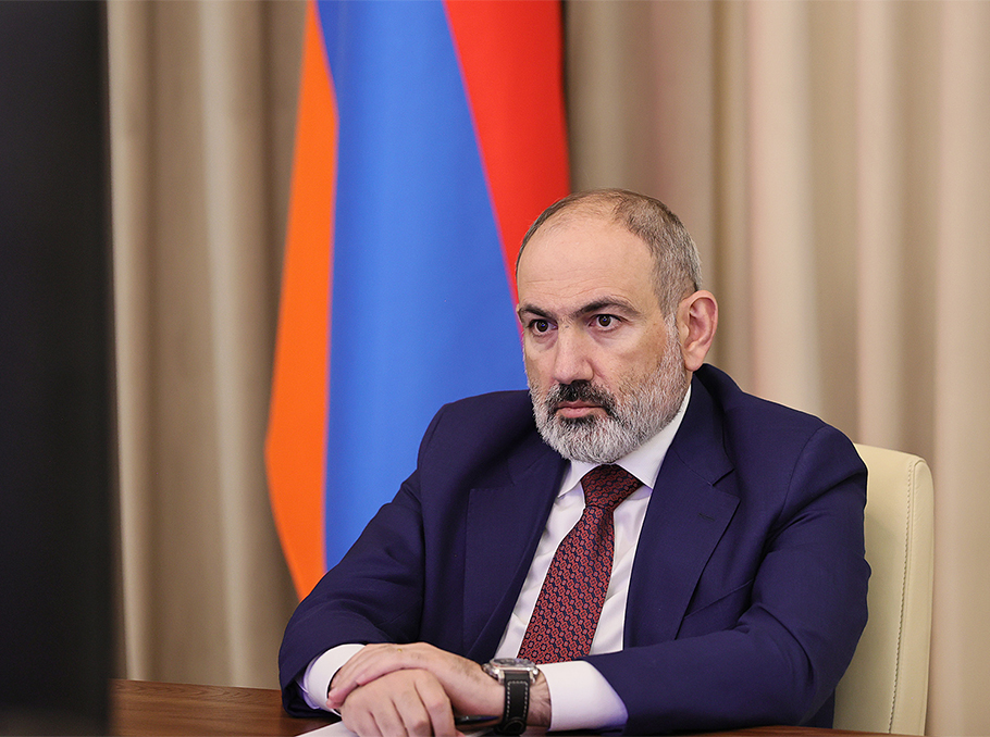 Encroachments on territorial integrity of Armenia, combined with warmongering rhetoric, are a continuation of Azerbaijan's policy: Nikol Pashinyan