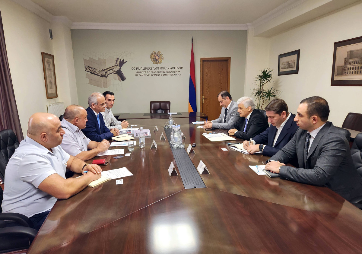 Քաղաքաշինության կոմիտեում քննարկվել են իրանական խոշոր շինարարական ընկերության հետ համագործակցության հարցեր