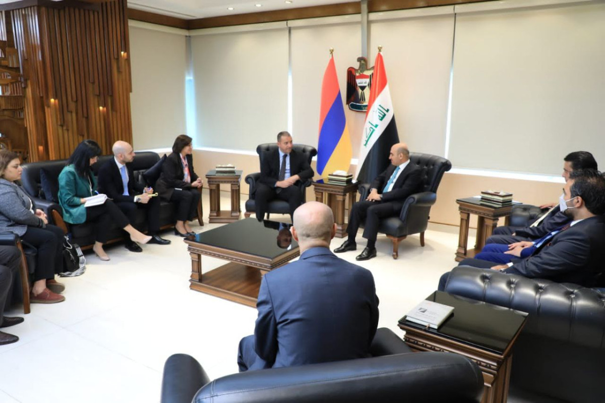 Վահան Քերոբյանը իրաքցի գործընկերների հետ քննարկել է համագործակցության հնարավորությունները