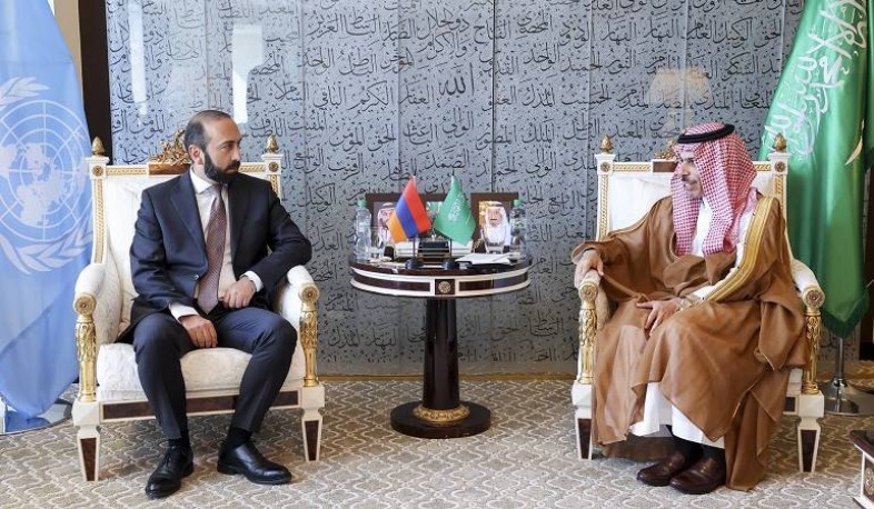 Meeting of Ministers of Foreign Affairs of Armenia and Saudi Arabia