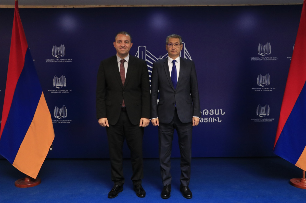 Վահան Քերոբյանը Ղազախստանի դեսպանի հետ քննարկել է երկկողմ համագործակցության հեռանկարները