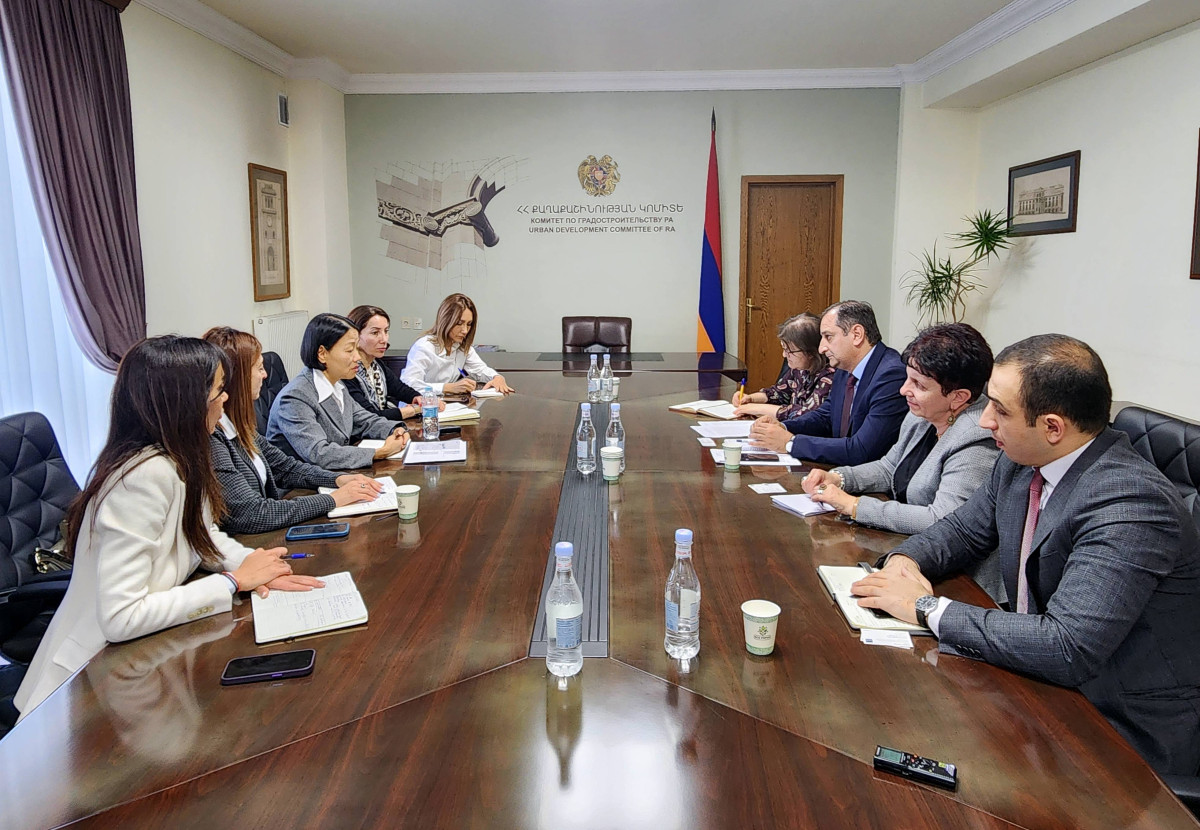 Նախանշվել են համագործակցության նոր ուղղություններ.  ԱԶԲ պատվիրակությունն այցելել է Քաղաքաշինության կոմիտե