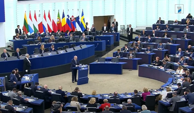 It's time to rebrand "Armenian Crossroads" and name it "Crossroads of Peace", Armenian Prime Minister says at European parliament