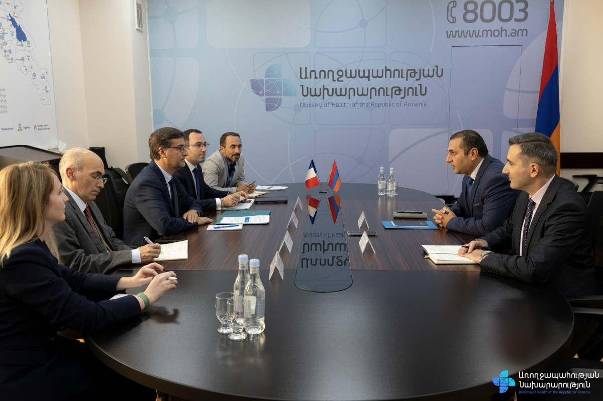 Առողջապահության փոխնախարարը ֆրանսիացի գործընկերներին է ներկայացրել ԼՂ-ից տեղահանվածների առողջապահական խնդիրները