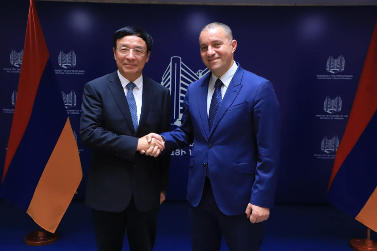 Քննարկվել են հայ-չինական համագործակցության ընդլայնման հնարավորությունները. հանդիպում էկոնոմիկայի նախարարությունում