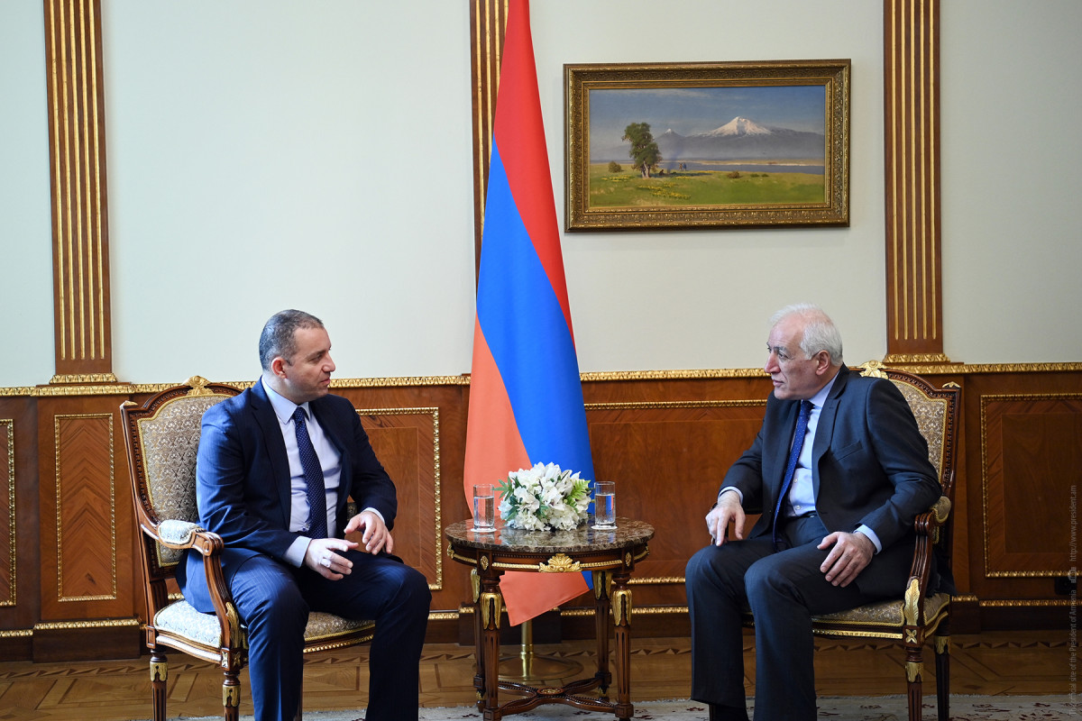 Վահան Քերոբյանը երկրի նախագահին է ներկայացրել տնտեսական ակտիվության ընդհանուր ցուցանիշերն ու զարգացման միտումները