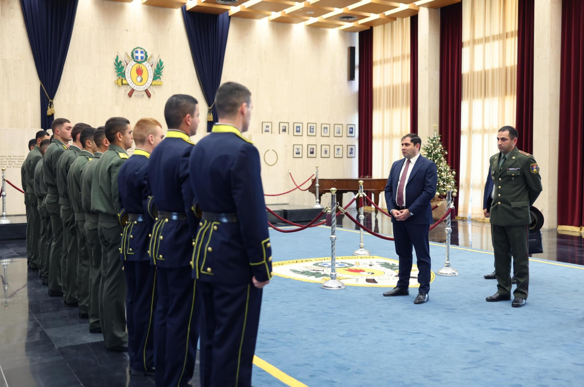 Minister of Defence of Republic of Armenia visited Hellenic Army