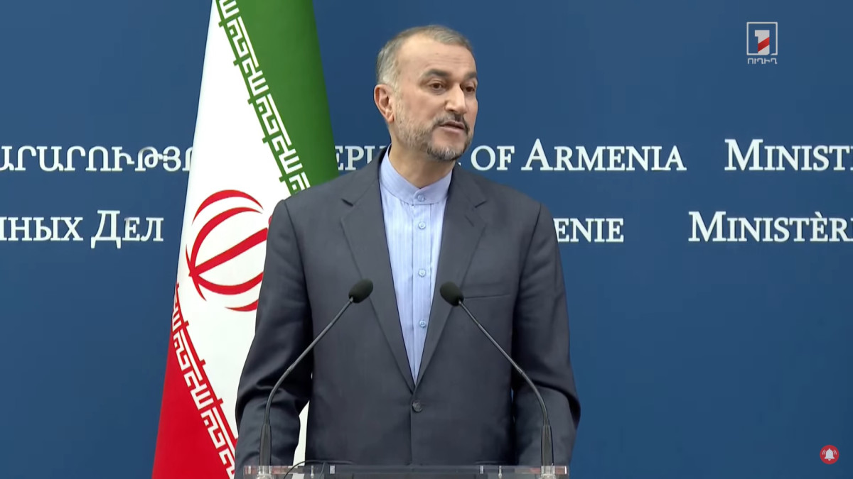 We welcome the "Crossroads of Peace" project presented by Mr. Pashinyan: Amir-Abdollahian