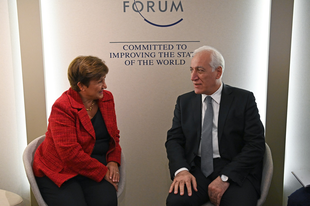 In case of establishment of final peace in region, there will be wider opportunities for economic growth: Managing Director of IMF to President of Armenia