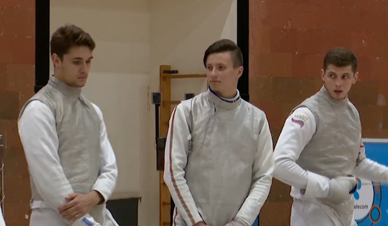 Fencing tournament in Yerevan