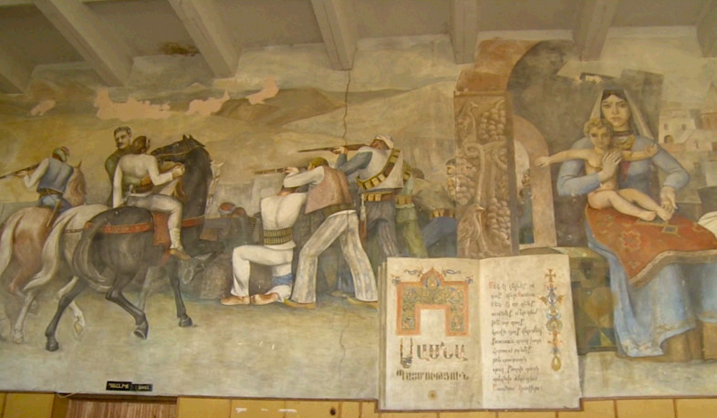 Sargis Muradyan’s fresco “Sasuntsiner” to be restored