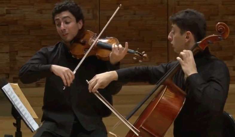 Sergey Khachatryan performs in Yerevan