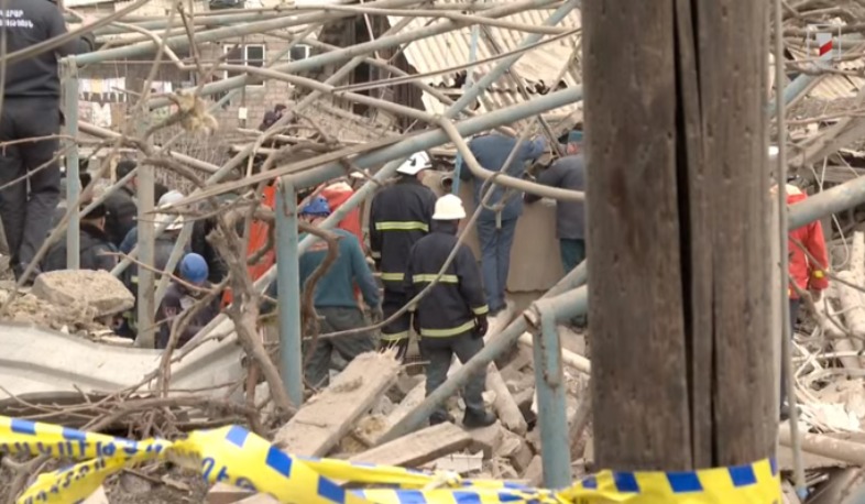 Woman left in rubble also brought out