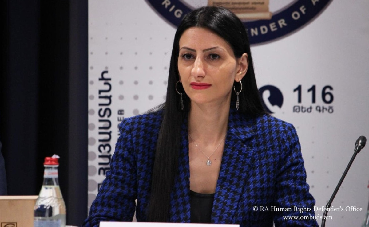 Anahit Manasyan discussed issues related to field at office of UN High Commissioner for Human Rights in Geneva