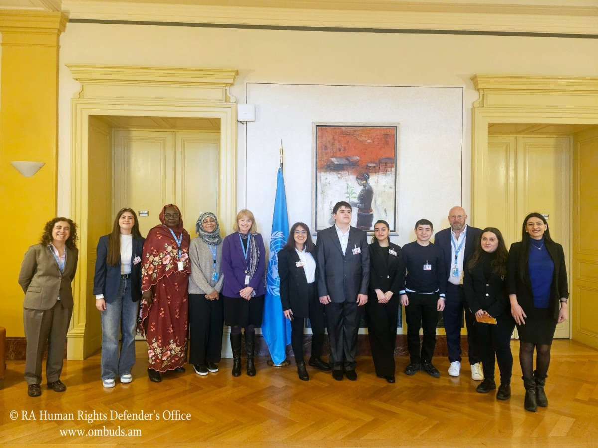 I consider our visit to UN and its format to be extremely important achievement: Armenia's Ombudswoman