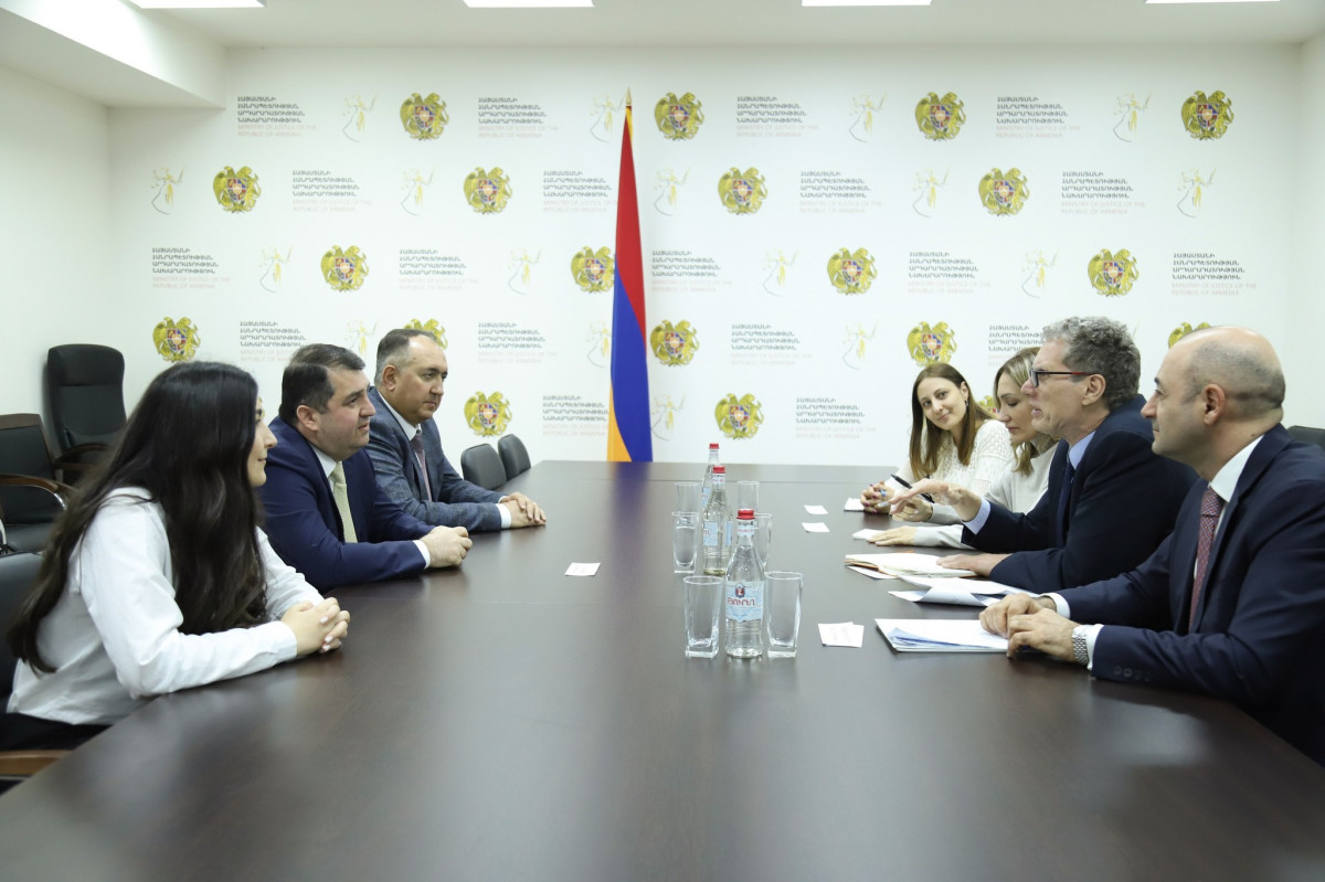 Արդարադատության նախարարությունն ու Համաշխարհային բանկը կշարունակեն թվայնացման ոլորտում համագործակցությունը