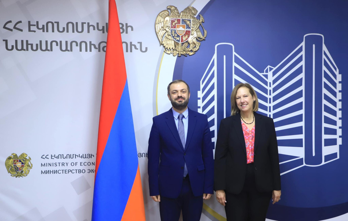 Armenia's Minister of Economy and US Ambassador discussed issues related to Armenian-American cooperation