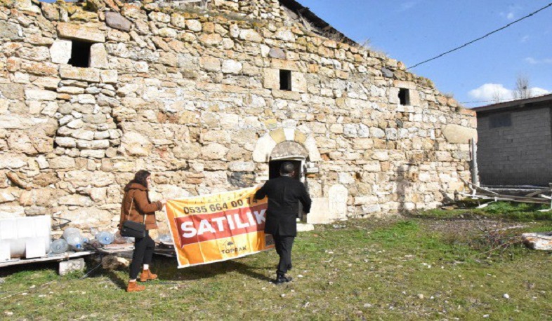 Türkiyədə erməni kilsəsi satışa çıxarılıb