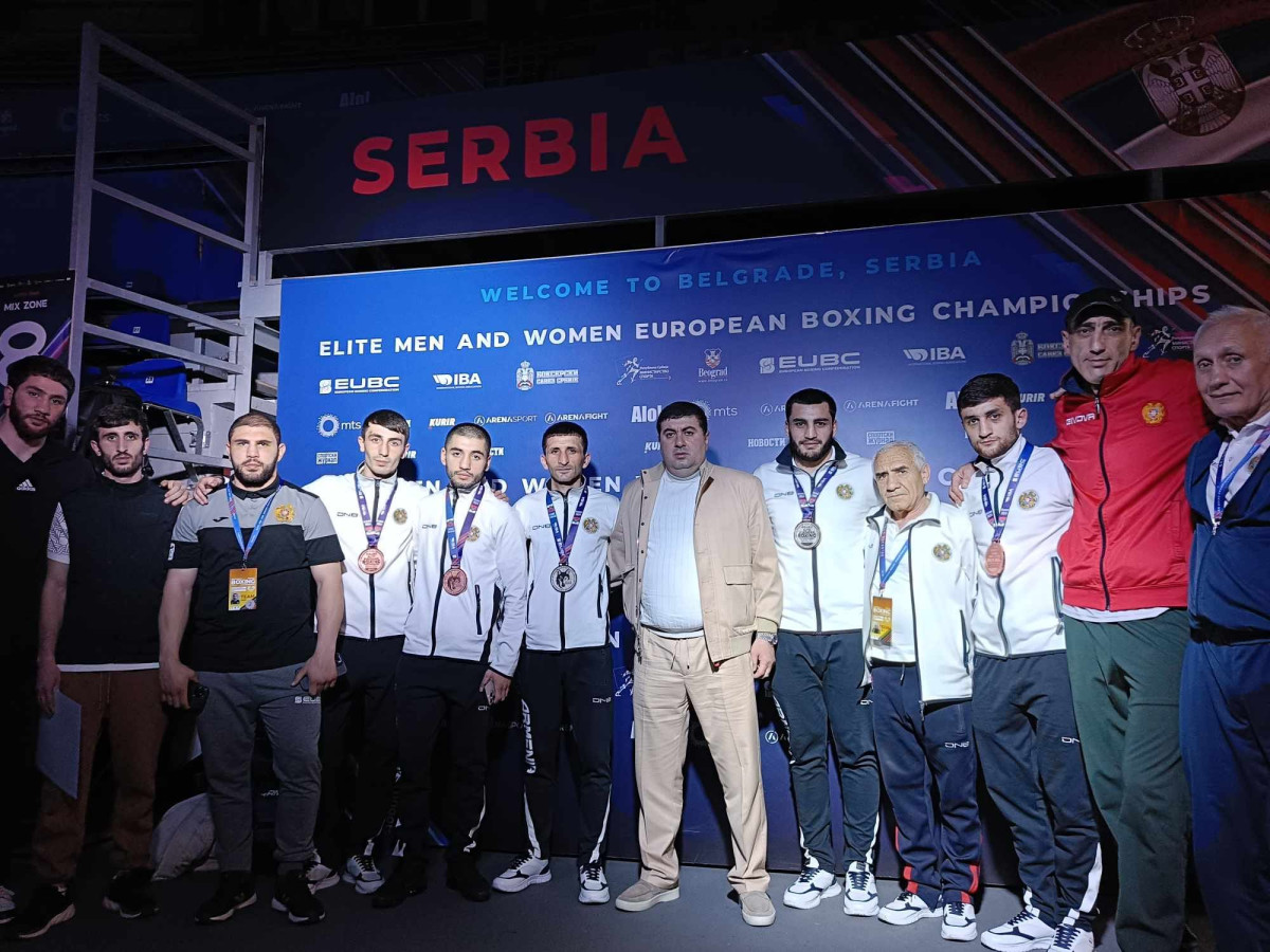 Сборная Армении по боксу завершила чемпионат Европы с 2 серебряными и 5 бронзовыми медалями