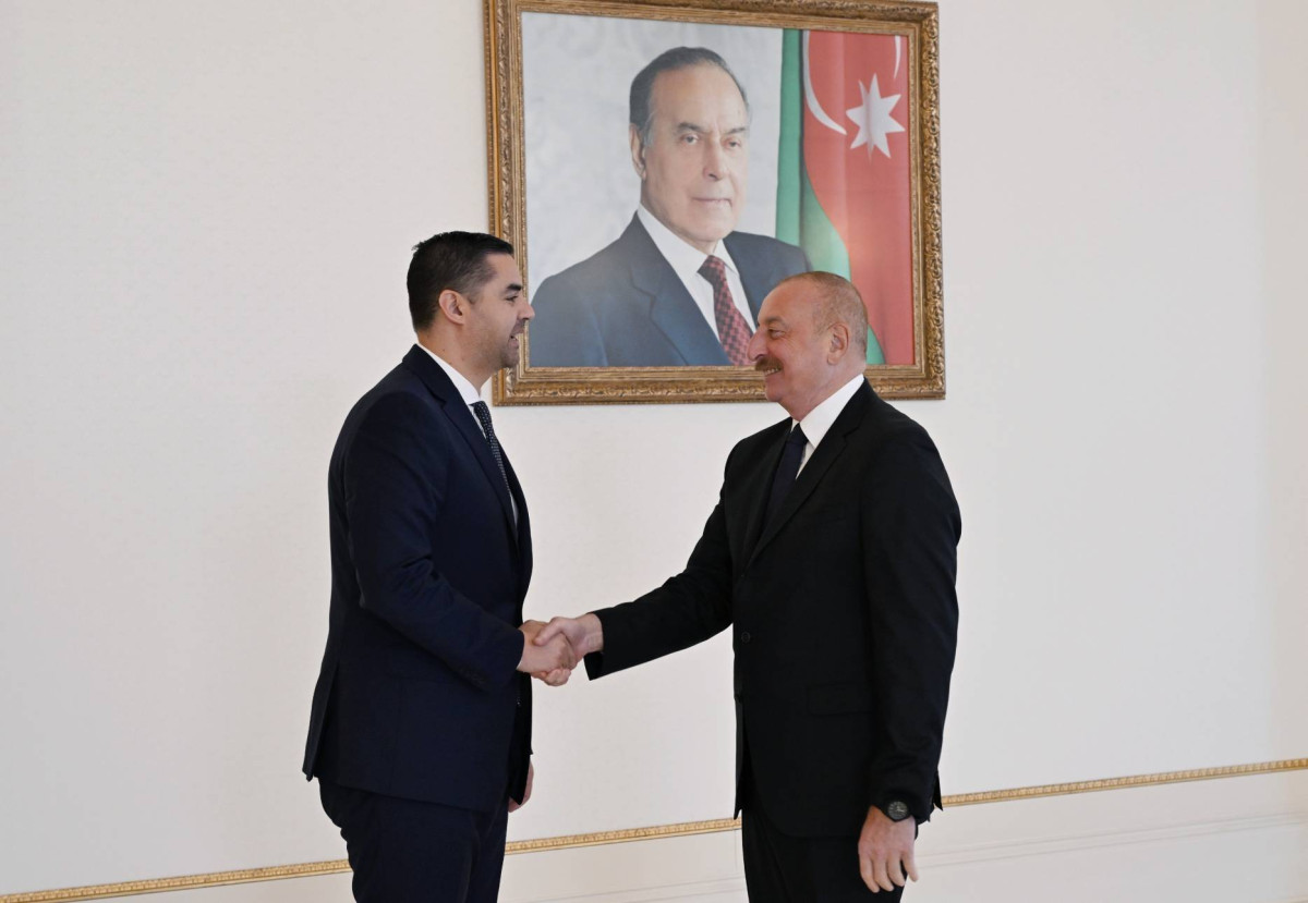 İlham Əliyev ATƏT-in fəaliyyətdə olan sədrini qəbul edib