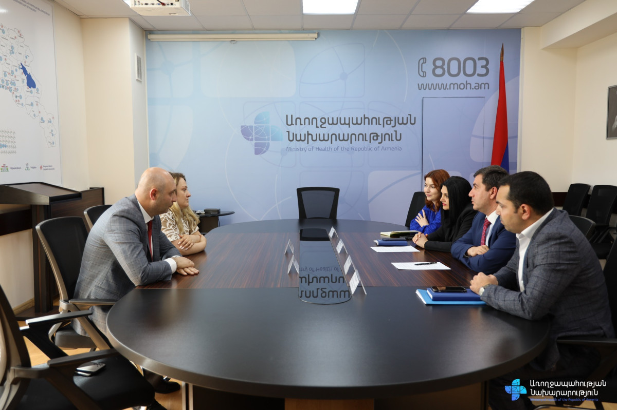 Քննարկվել է առողջապահական համակարգի կայուն զարգացմանն ուղղված դրամաշնորհային ծրագրերի ընթացքը