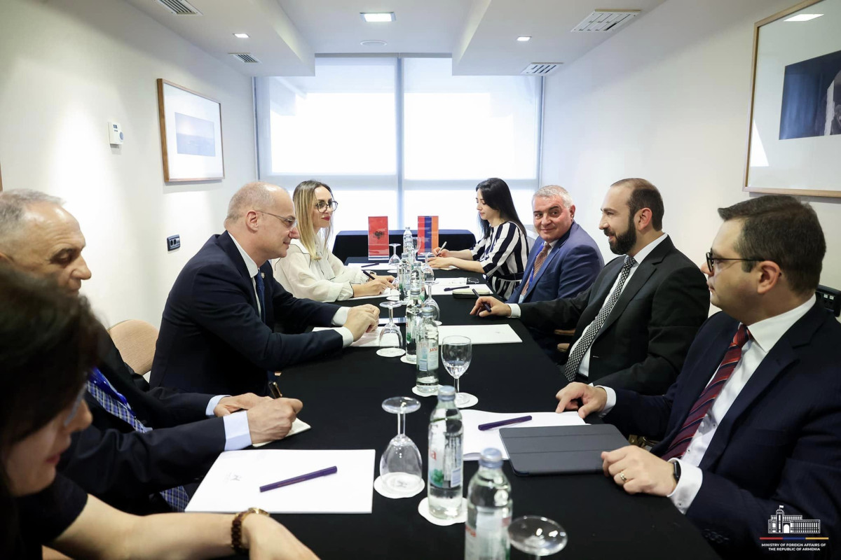 Mirzoyan presented latest developments in process of normalization of relations between Armenia and Azerbaijan to Minister of Foreign Affairs of Albania