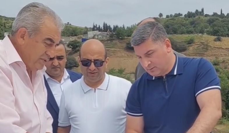 Sanosyan Kirantsdadır, yeni yolun çəkilişi prosesi müzakirə olunur