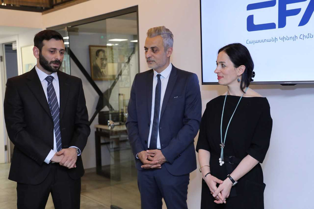 Ժաննա Անդրեասյանը ներկայացրել է Հայաստանի կինոյի հիմնադրամի նոր ղեկավարին