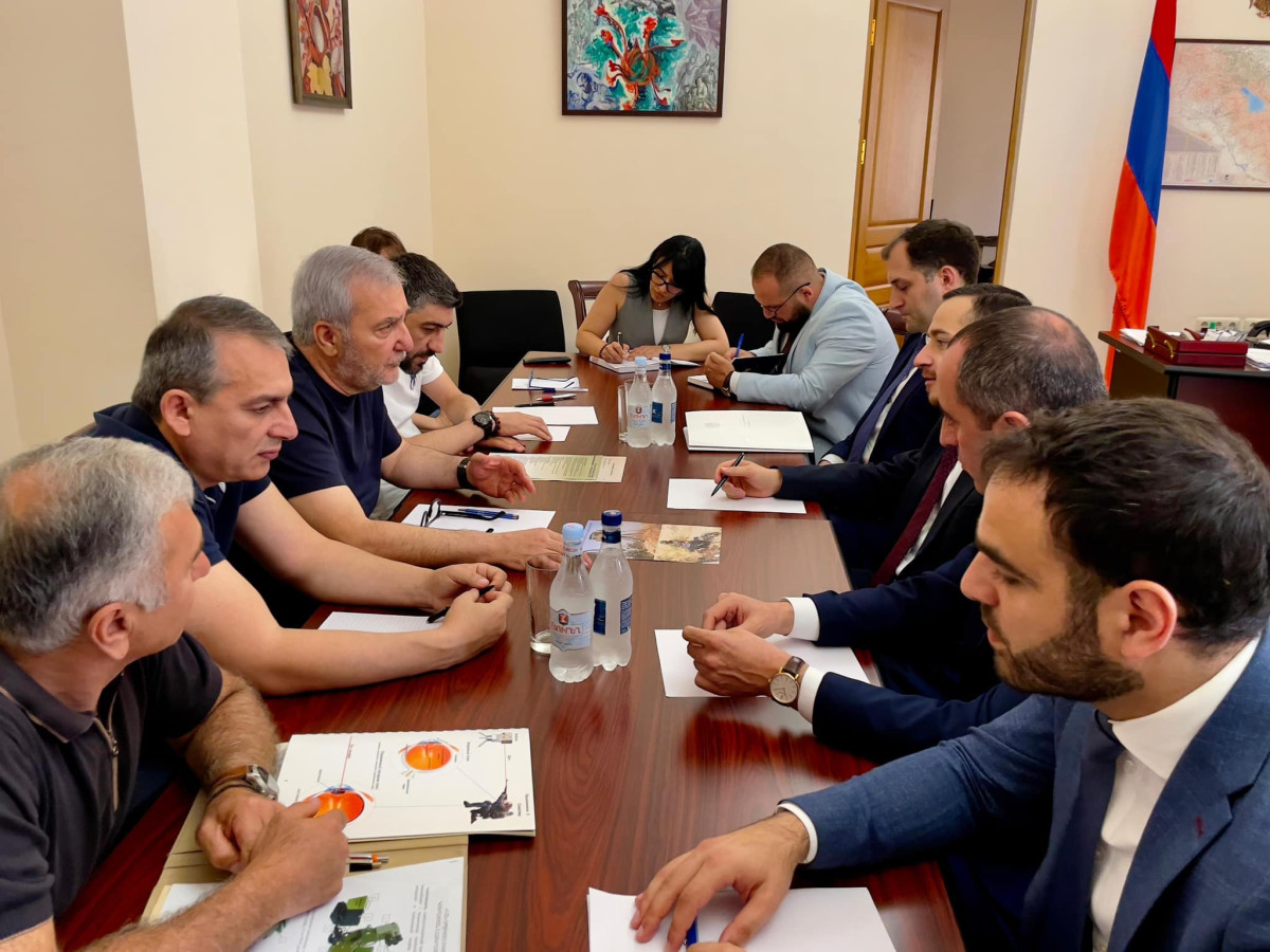 Քննարկվել են ռազմարդյունաբերության և կիբեռանվտանգության ոլորտներին վերաբերող հարցեր
