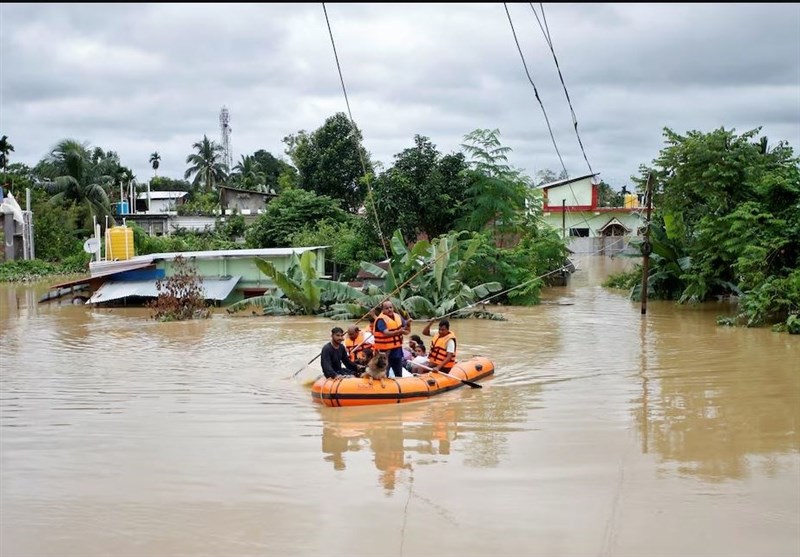 Floods, landslides in India's Tripura displace tens of thousands