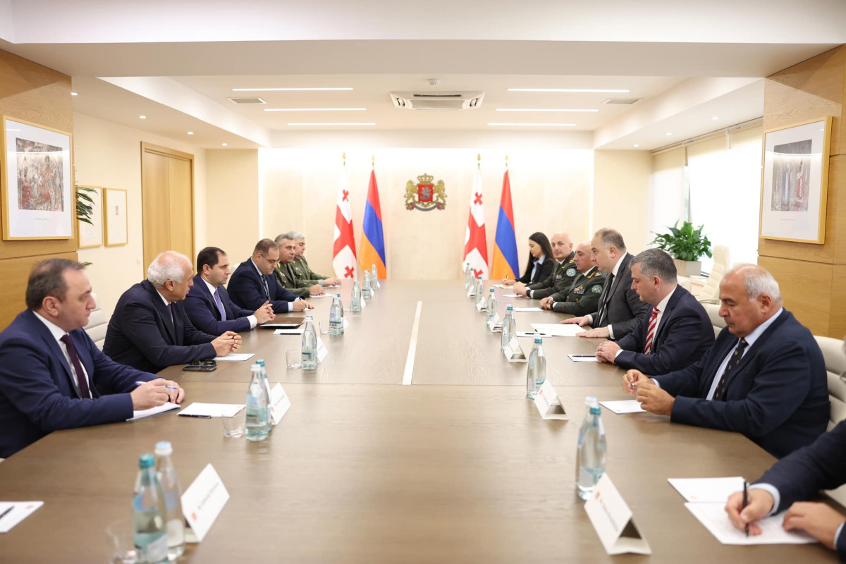 Heads of defense departments of Armenia and Georgia discussed issues related to regional security