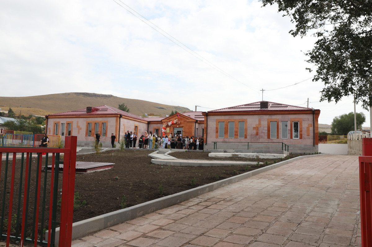 Այսօր բացվել է Ջրառատի նորակառույց մանկապարտեզը