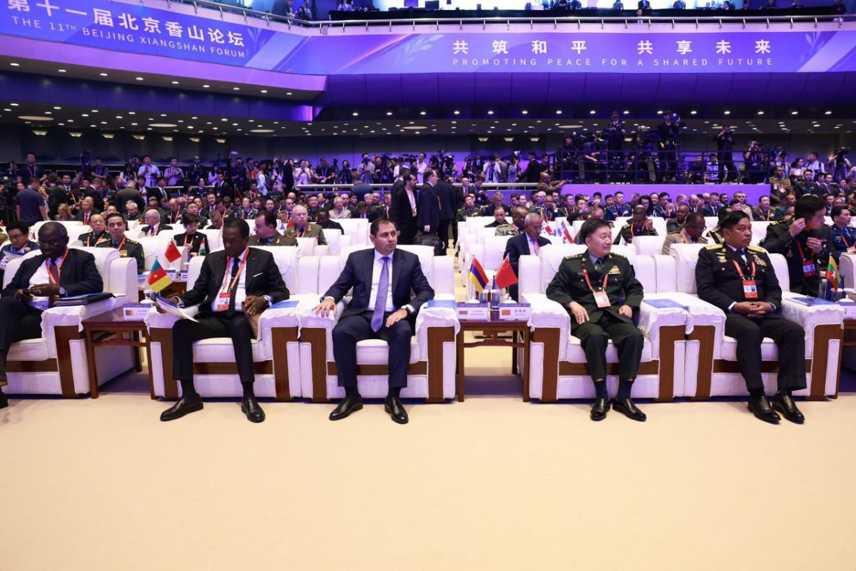Papikyan participated in opening ceremony and plenary session of 11th Xiangshan Forum