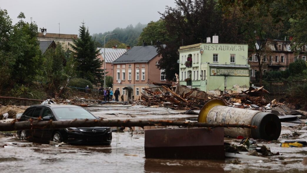 At least eight dead as eastern and central Europe struck by torrential rain and flooding