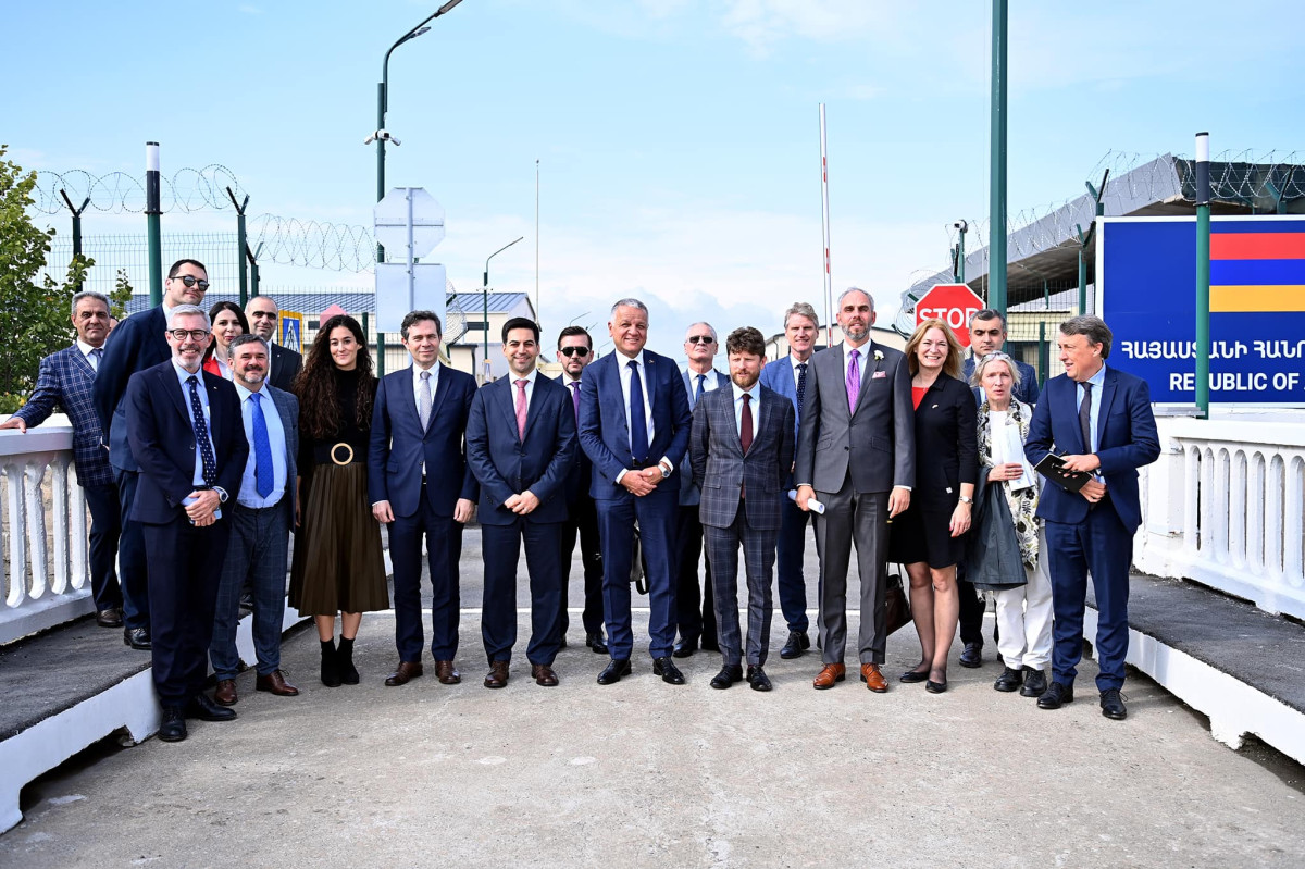ՊԵԿ նախագահը և ԵՄ երկրների դեսպանները շրջայց են կատարել Մարգարայի անցակետի տարածքում