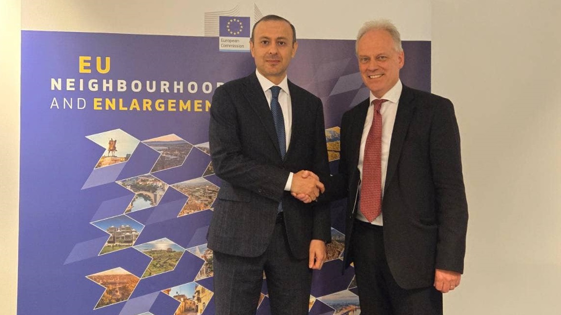 Armen Grigoryan and Gert Jan Koopman discussed 'Crossroads of Peace' project and possibilities of its implementation