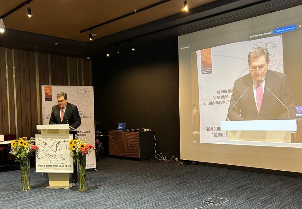Պարույր Հովհաննիսյանը համաժողովում ընդգծել է ՄԱԿ-ի ԱԽ 1325 բանաձևի դրույթների իրականացմանն ուղղված գործընթացի կարևորությունը