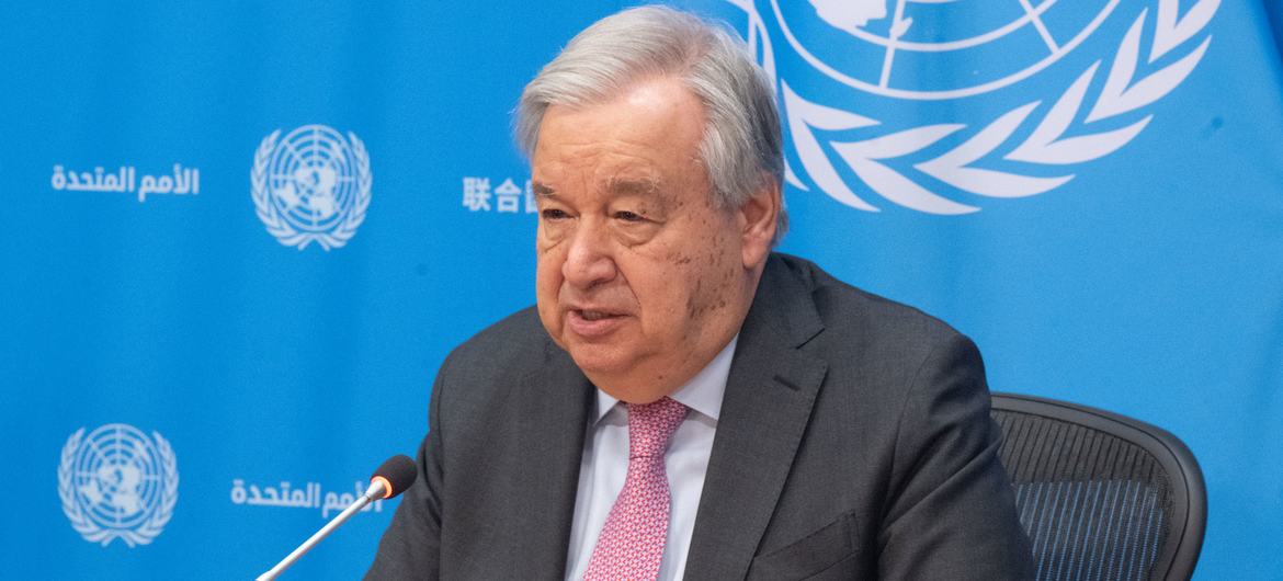 UN chief says civilian toll from Israeli attacks on Lebanon "totally unacceptable"