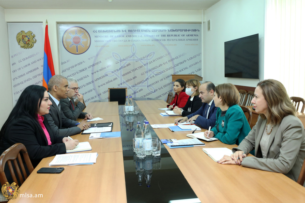 Կարևորվել է ԵԽ-ի հետ համագործակցության դերը. ԱՍՀ նախարարը հանդիպում է ունեցել Մաքսիմ Լոնգանգեի հետ