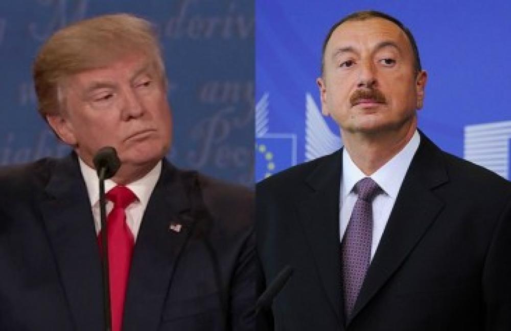 Aliyev sends congratulatory letter to Trump